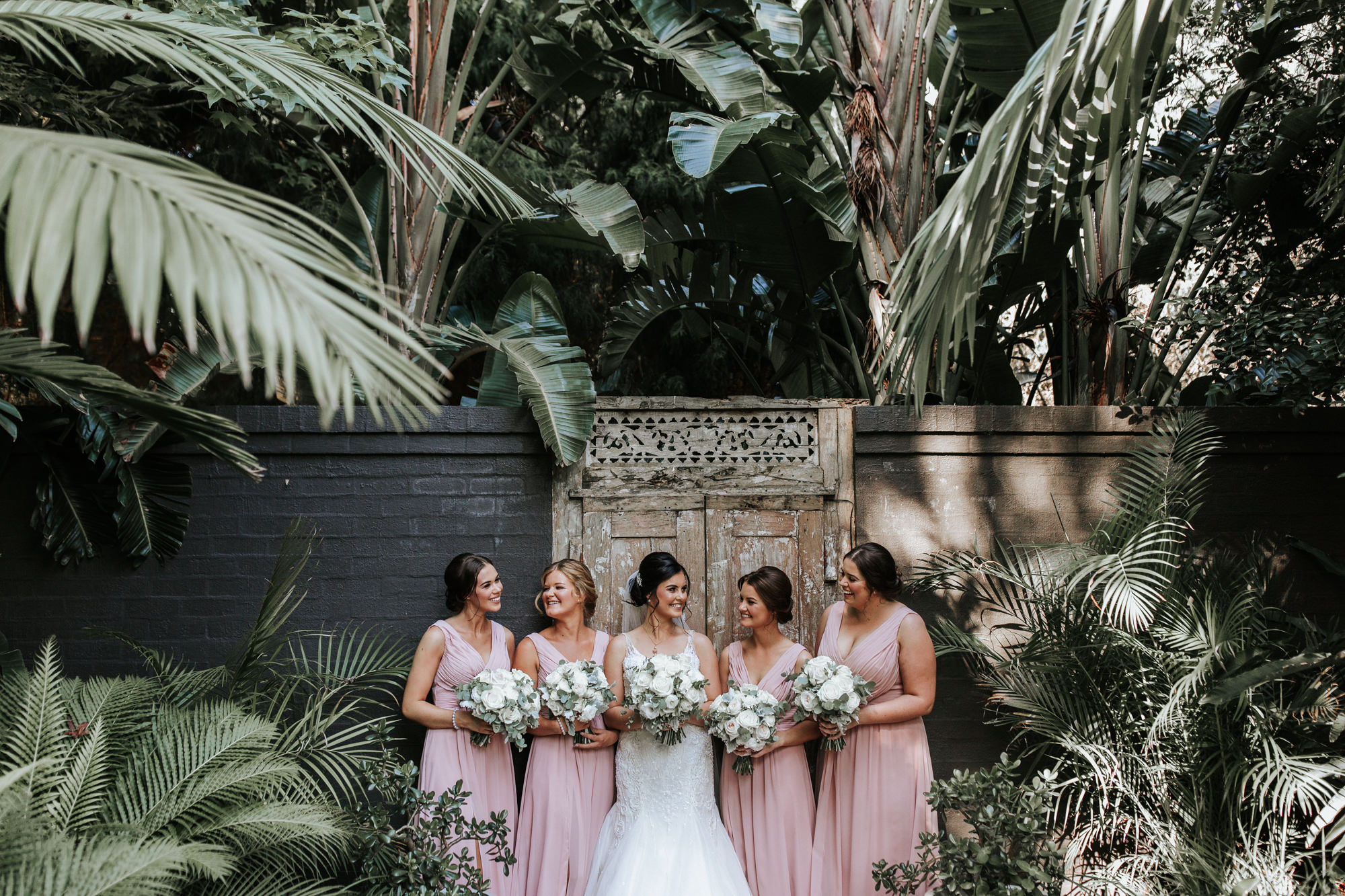bridiesmaids at jaspers berry - southern highlands wedding venues