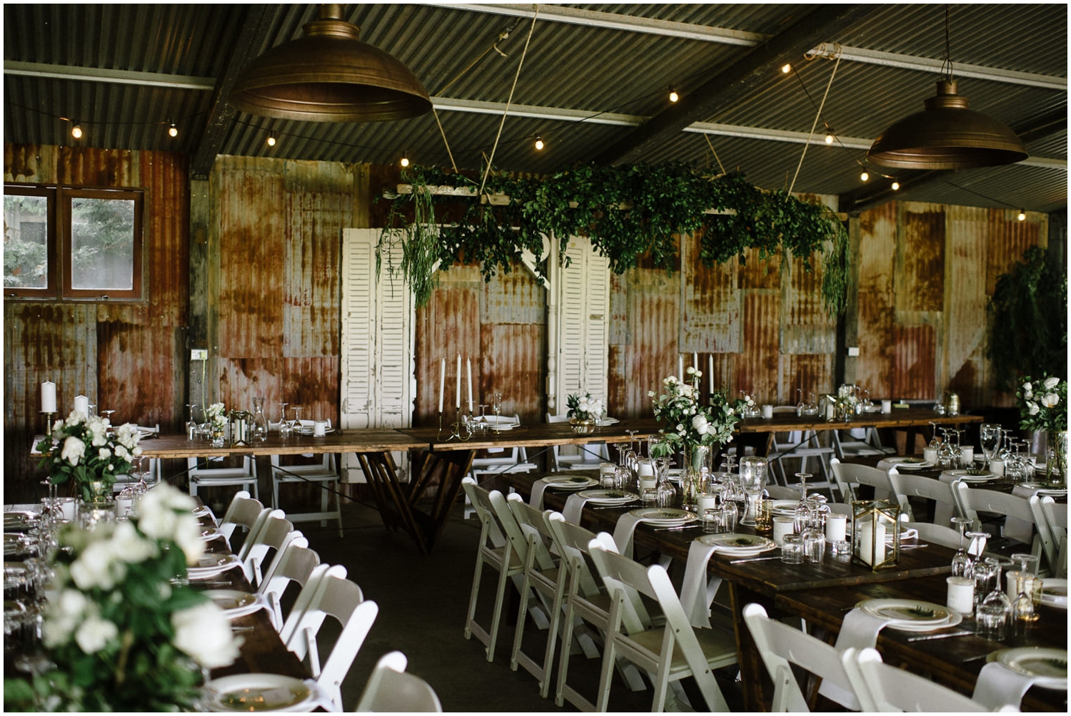 southern highland wedding venues - shed