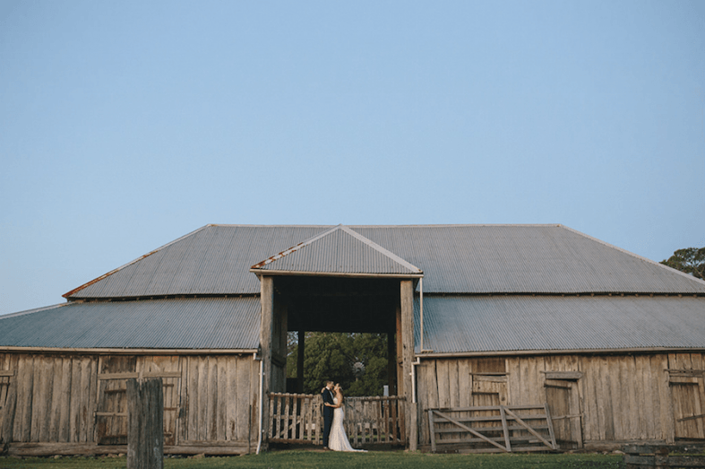 alley wedding venues tocal homestead