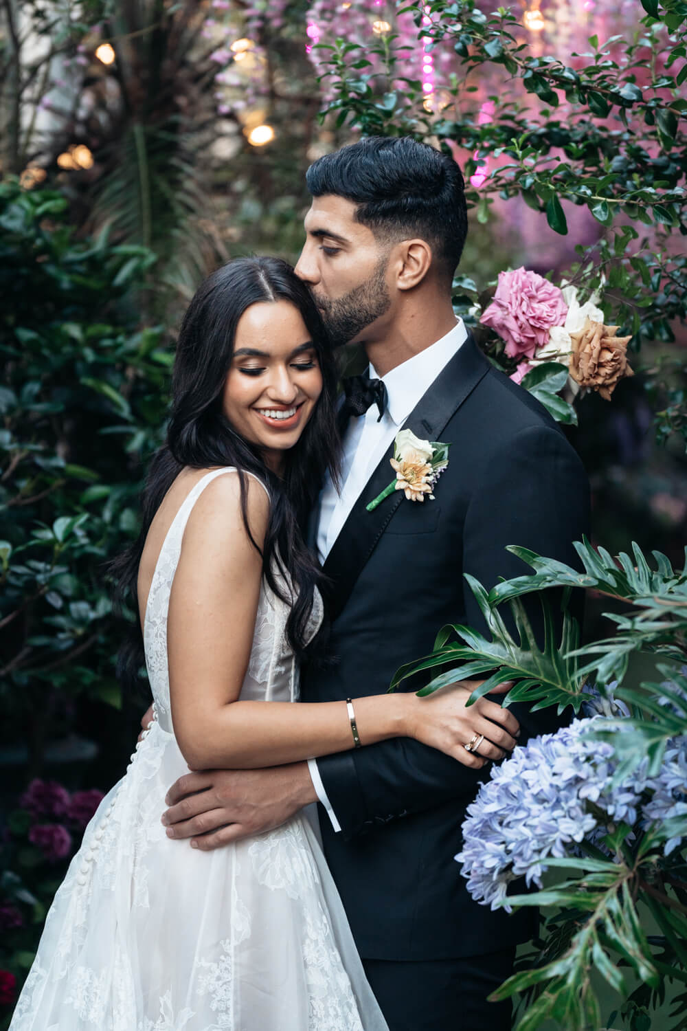 Intimate moments with Kristi & Farshad for their grounds of alexandria wedding